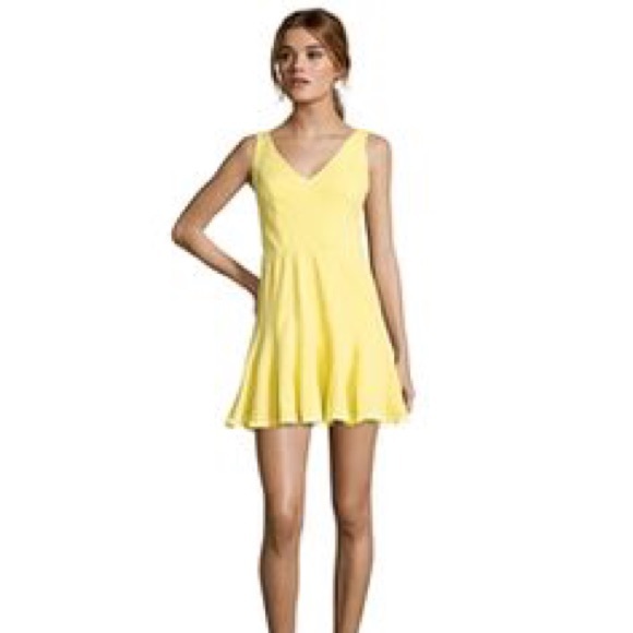 Jay Godfrey Dresses & Skirts - NWT Jay Godfrey Canary Spinks Open-Back Dress