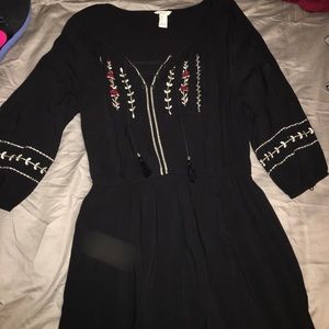 forever 21 black dress