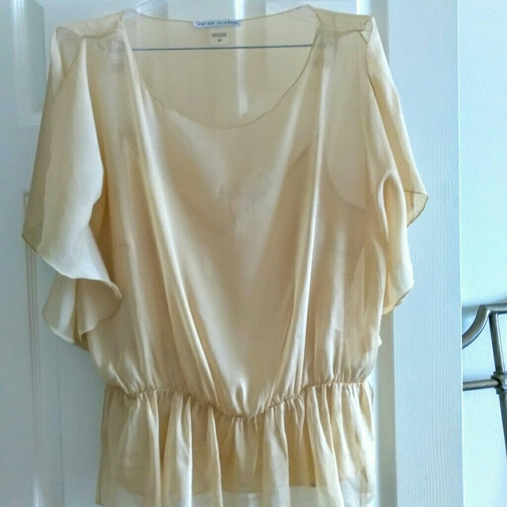 Womans sheer top