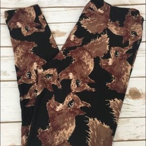 LuLaRoe TC Squirrel Leggings 🐿