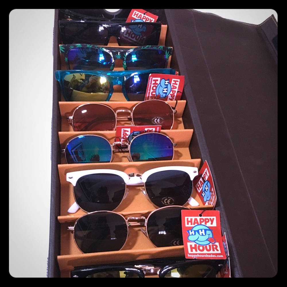 Happy Hour sunglasses.
