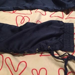 Brand New Silk Joggers US 2