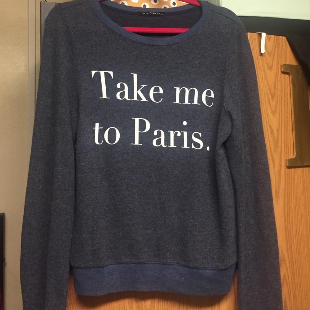 Wildfox Take me to Paris Sweatshirt