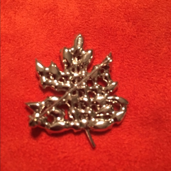 Vintage B. Davis Aurora Borealis Brooch - Picture 3 of 3