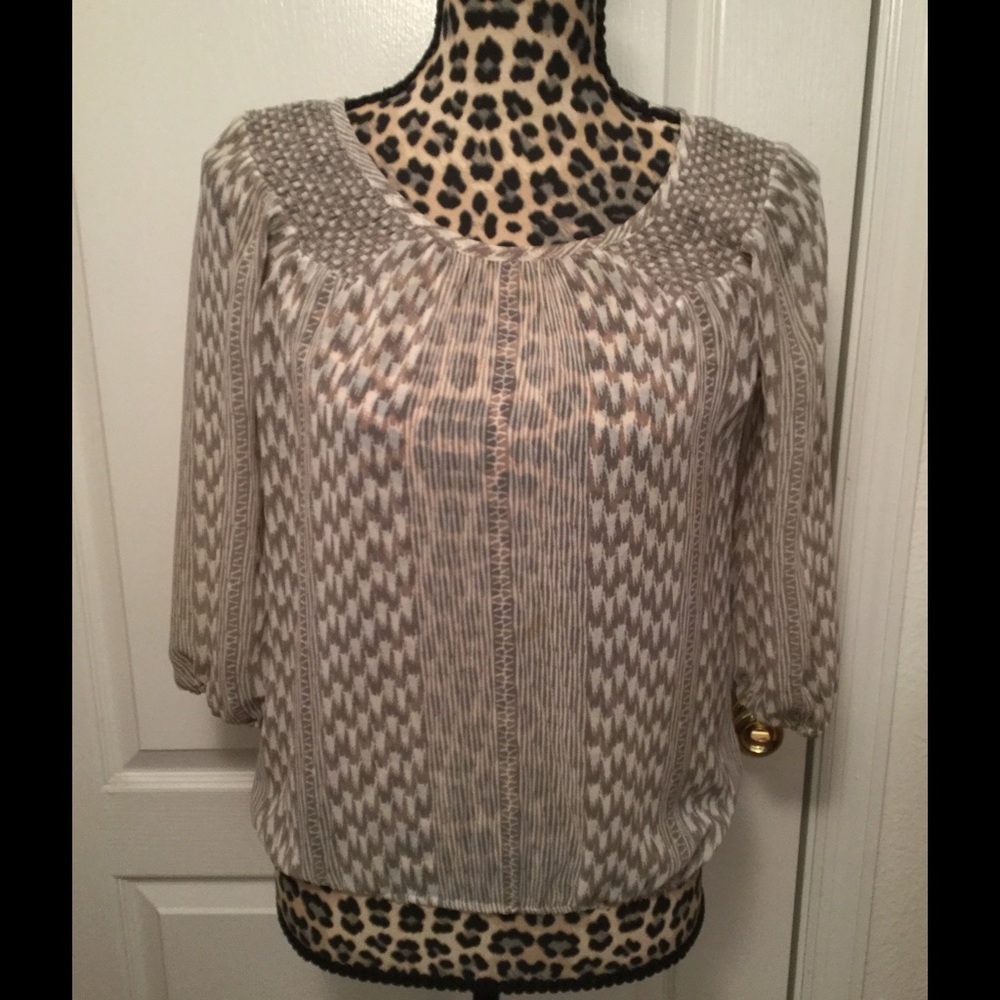 Banana Republic Factory Store Sheer Blouse