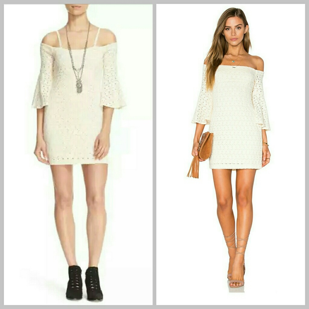 women's white dress size M