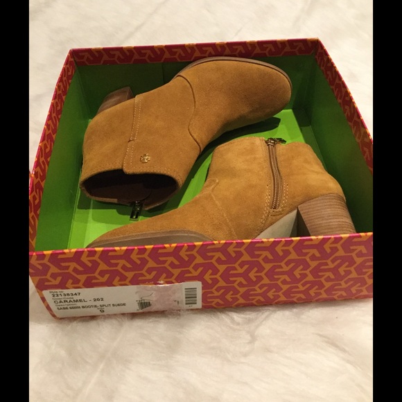 ON HOLD💕NIB Tory Burch Sabe Booties - Picture 5 of 5