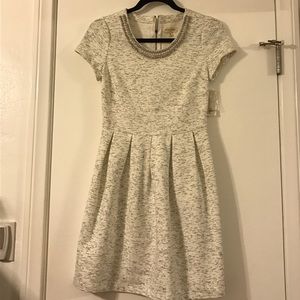 Maison Jules White and Black dress