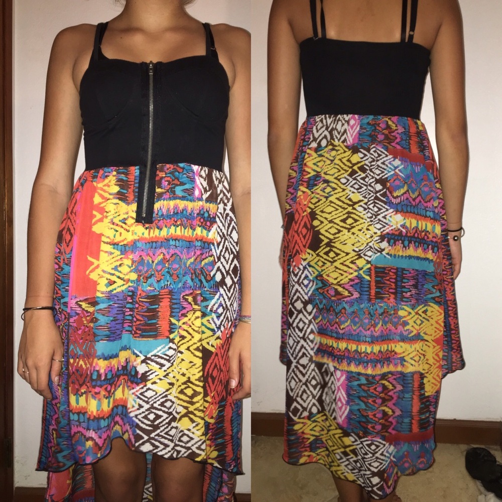 Multi colored dress