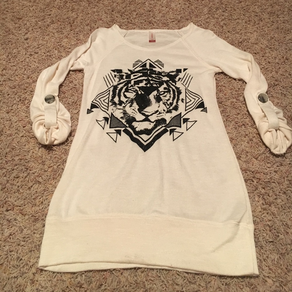 3/4 sleeve super soft sweater