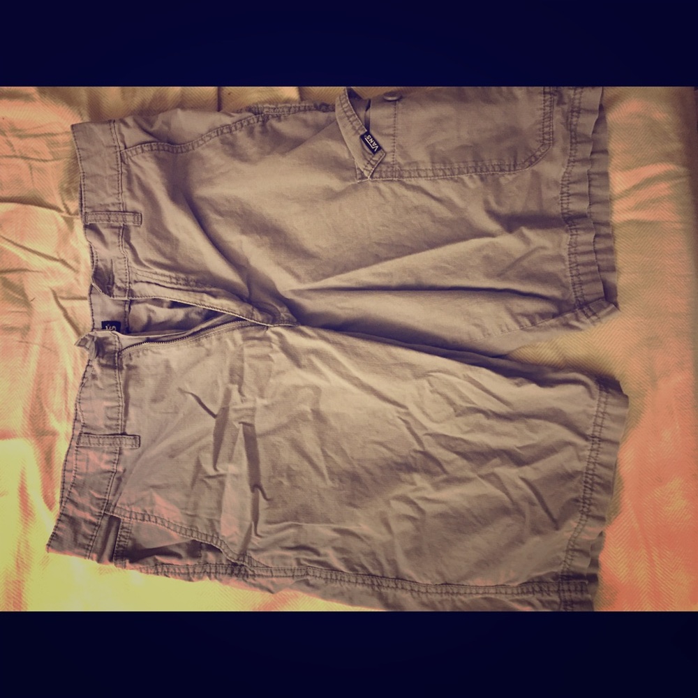 Mens Vans grey khakis