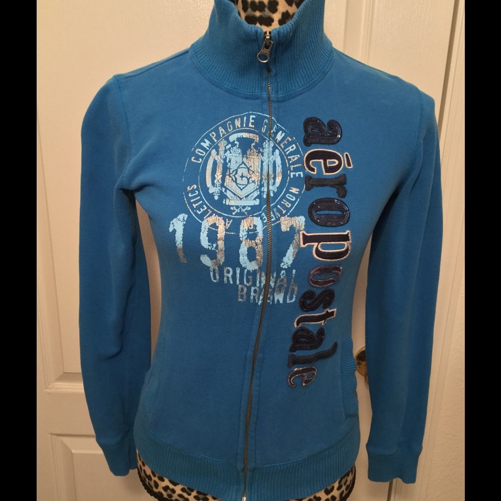 Aeropostale Fleece Zip Jacket