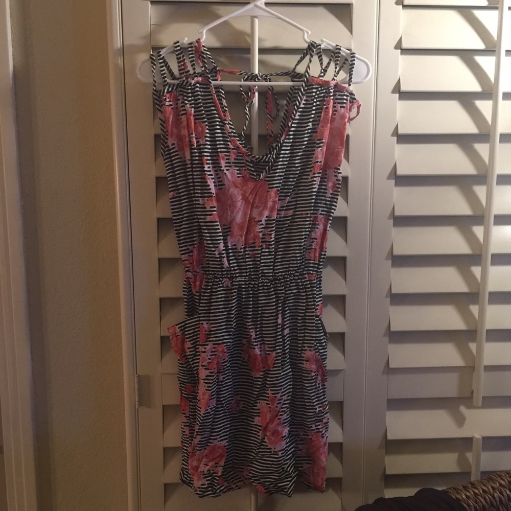 Lucy Love Pocket Dress Strappy Back