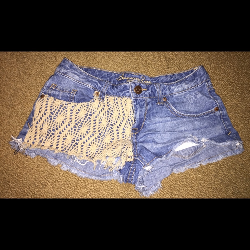 AMERICAN RAG DENIM SHORTS