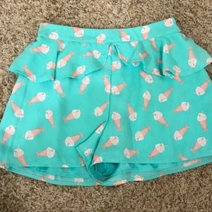 Forever 21 ice cream shorts