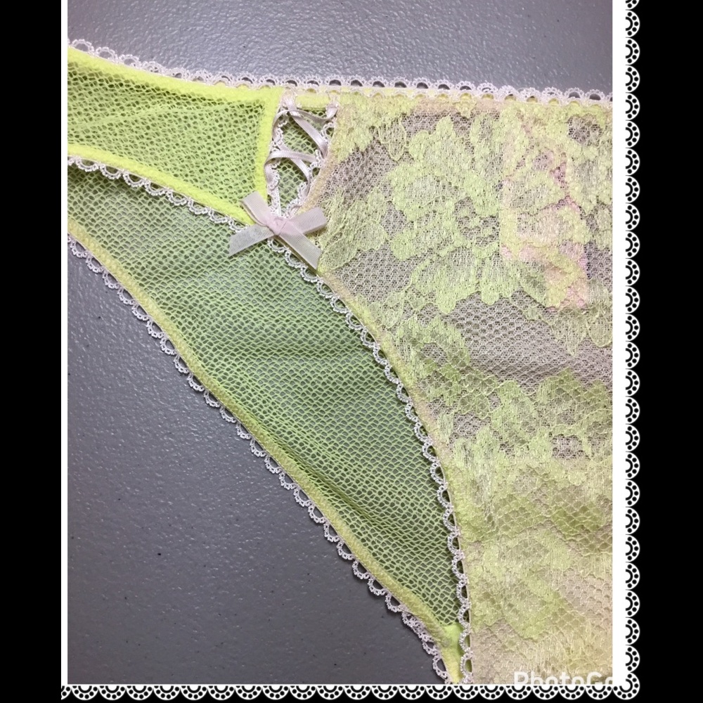 ❤Victoria's Secret Lace-Up Cheekini Panty❤ - Picture 3 of 8
