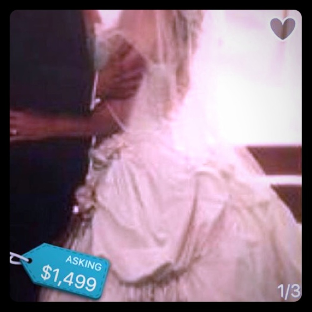 Beautiful Custom Silk softest ivory wedding dress