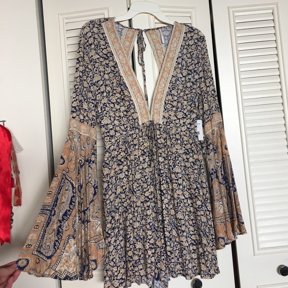 Free people long sleeve romper