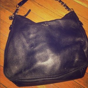 Black hobo Kate Spade leather bag