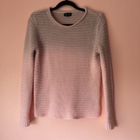 TopShop Ombré Open Knit Sweater - Picture 2 of 3