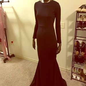 Long black Formal dress