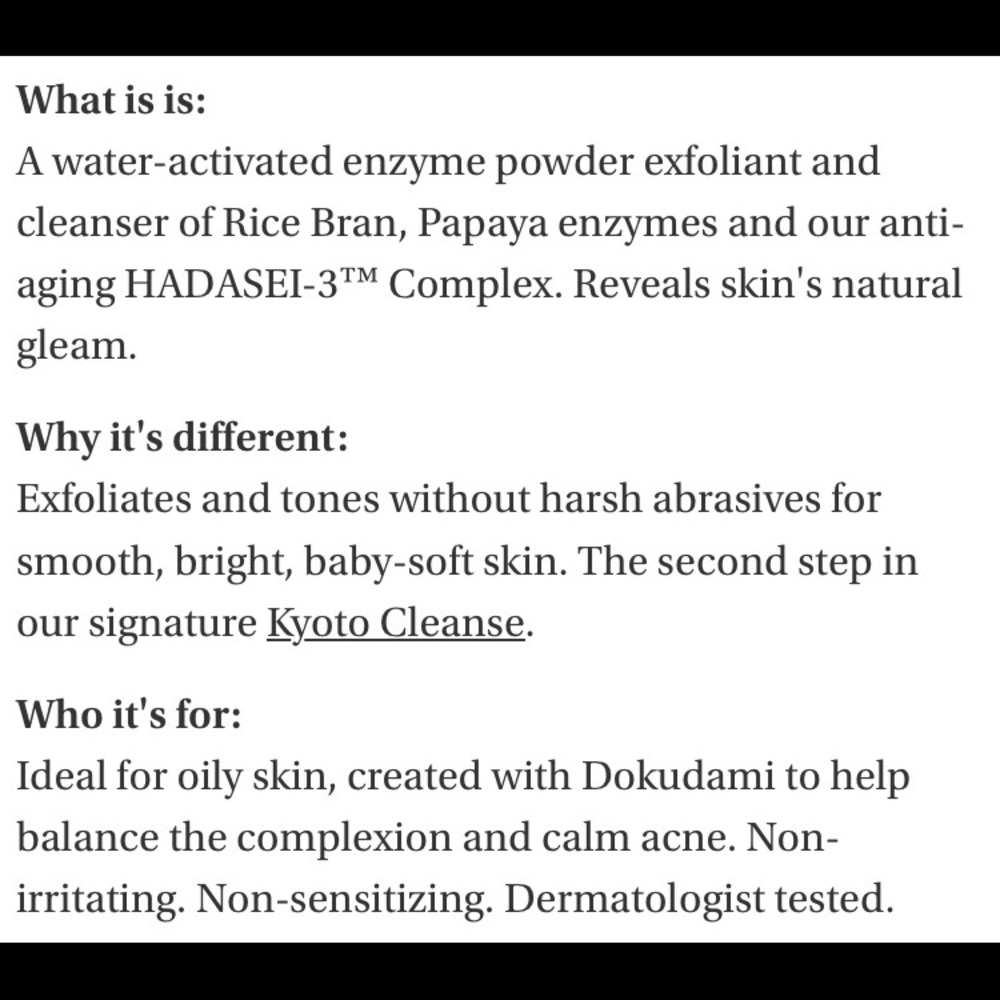 Tatcha Rice Enzyme Powder - Picture 3 of 3
