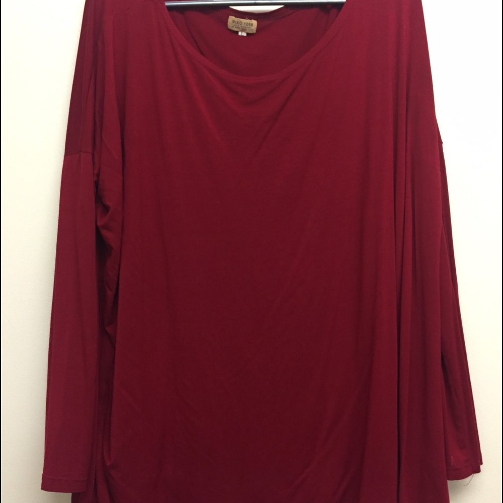 Red Long Shirt