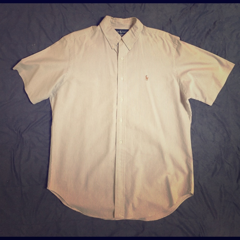 Polo Short Sleeve Button Up