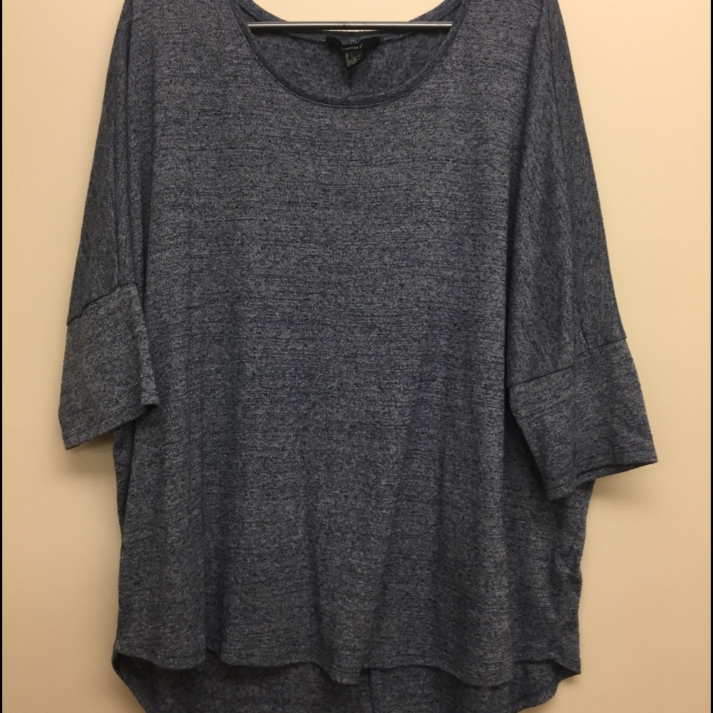 Long Blue Shirt