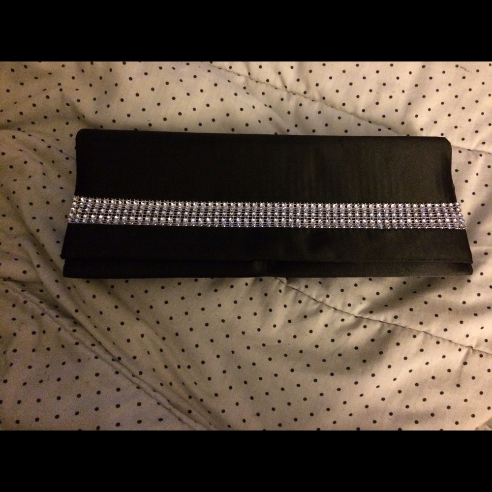 Rhinestone clutch