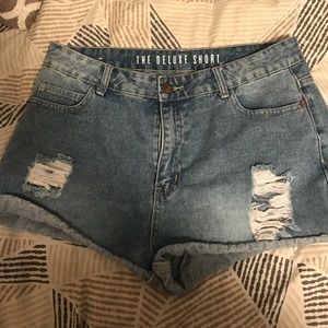 Cotton On high waisted shorts
