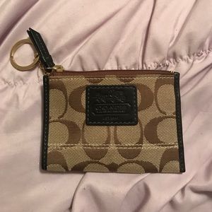 Coach ID Keychain