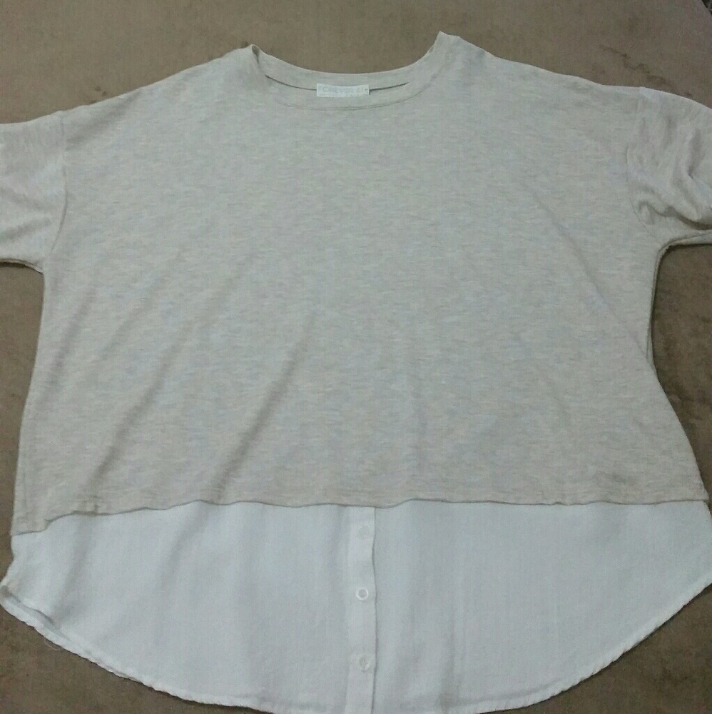 Tan Heathered T-Shirt