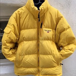 Polo down jacket vintage/retro