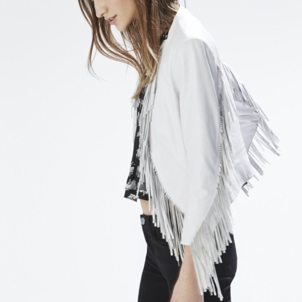 Rebecca minkoff leather jacket