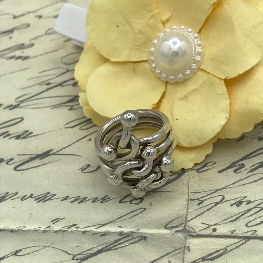 🆕 Knot STERLING SILVER ring 🆕