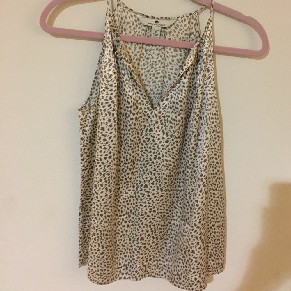 Banana Republic silk top