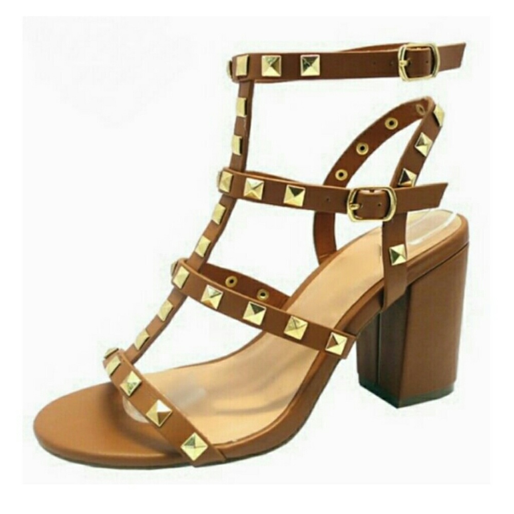 Chunky Studded Heel