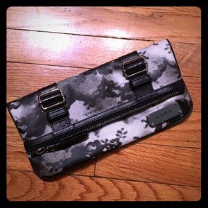 L.A.M.B. fold-over clutch purse