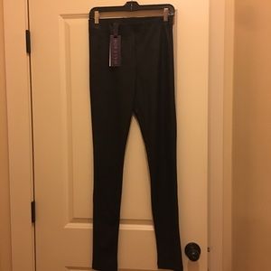 Hale Bob Ultra Suede Stretch Pants