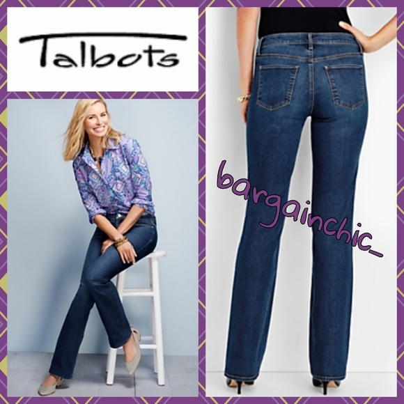 Talbots Denim - 🎉HP🎉PETITE Curvy Fit Flawless Dark Wash