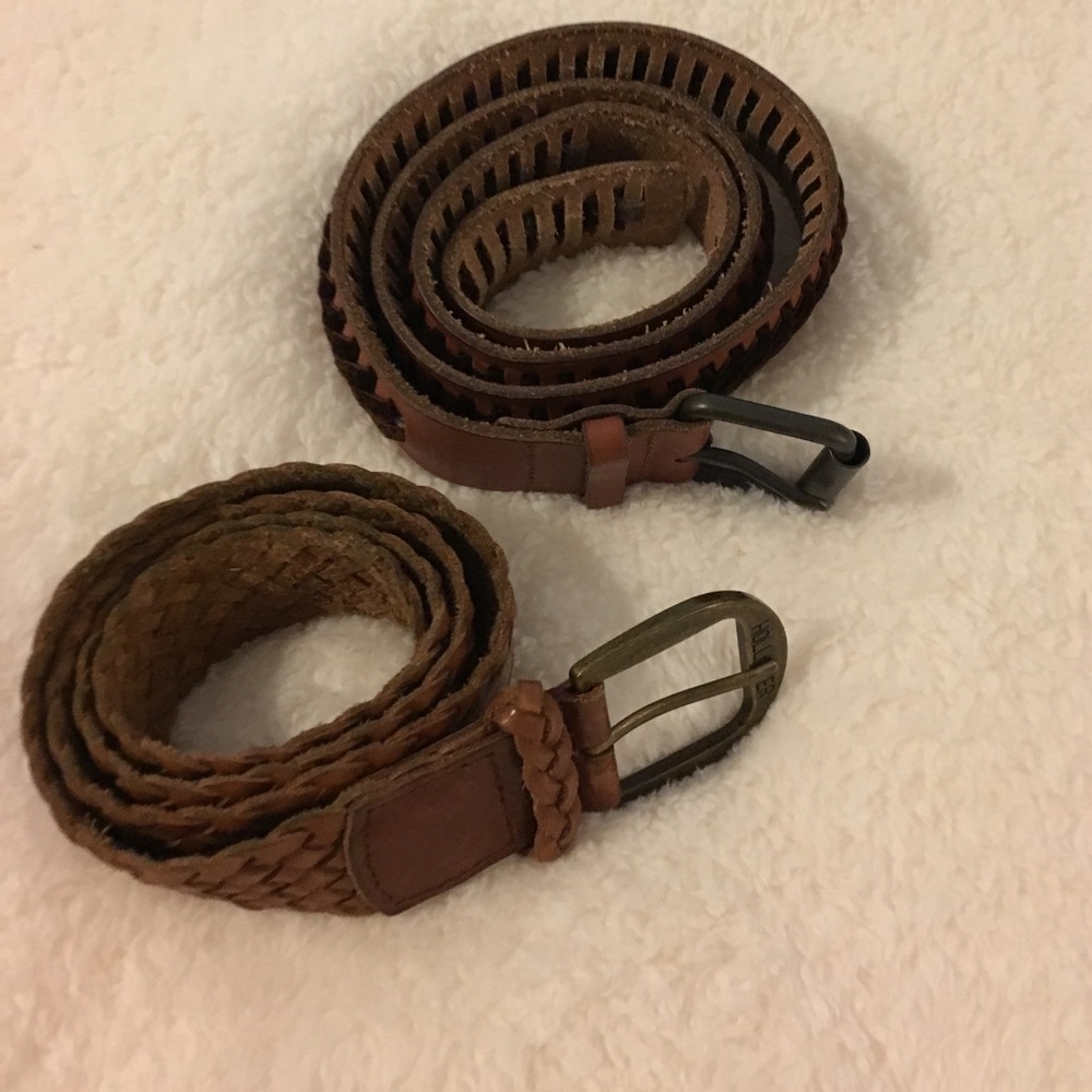 Leather belts