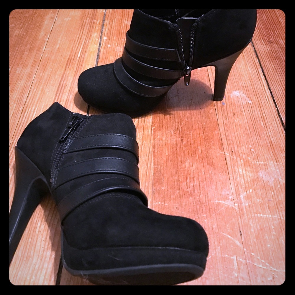 Black booties
