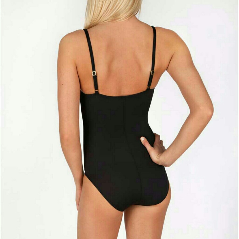 New! La Blanca Twist-front One-Piece Swimsuit NWT - Picture 5 of 5