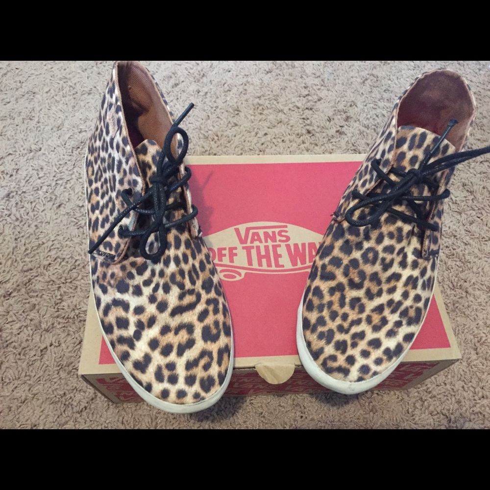 Vans high top sneakers