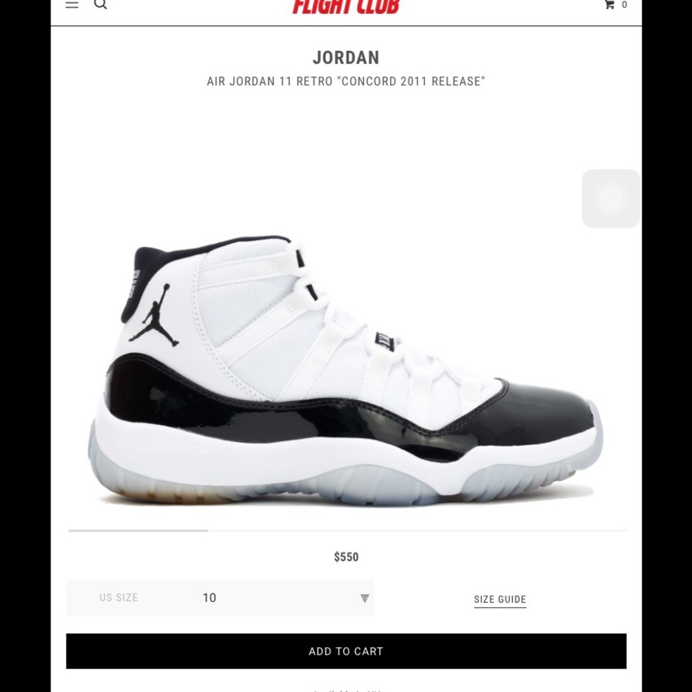 Air Jordan 11. Retro Concords