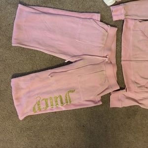 Juicy couture velour suit