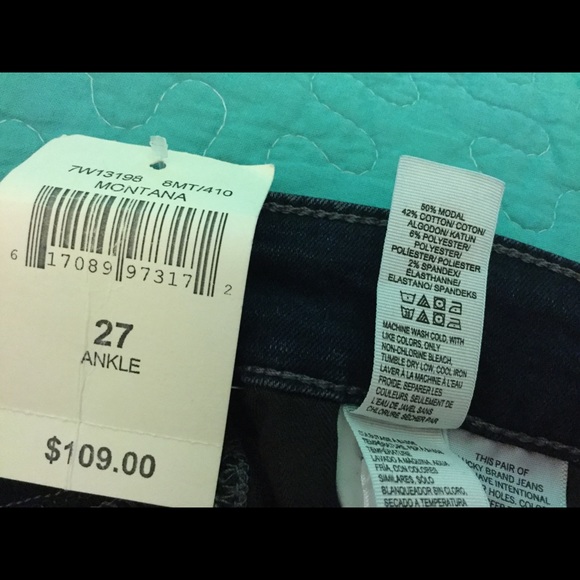 Brand New Lucky Brand Hayden Skinny Midrise Jeans - Picture 5 of 6