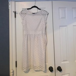 Eyelet dress