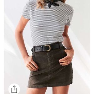 Urban Outfitters corduroy skirt